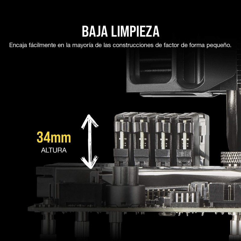 Detalle de Corsair Vengeance LPX DDR4 3000MHz 8GB CL16