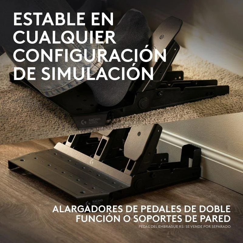 Thumbnail 2 de Logitech RS Pedals PRO con freno Loadcell 75 kg y estructura de acero (USB) para simracing en PC