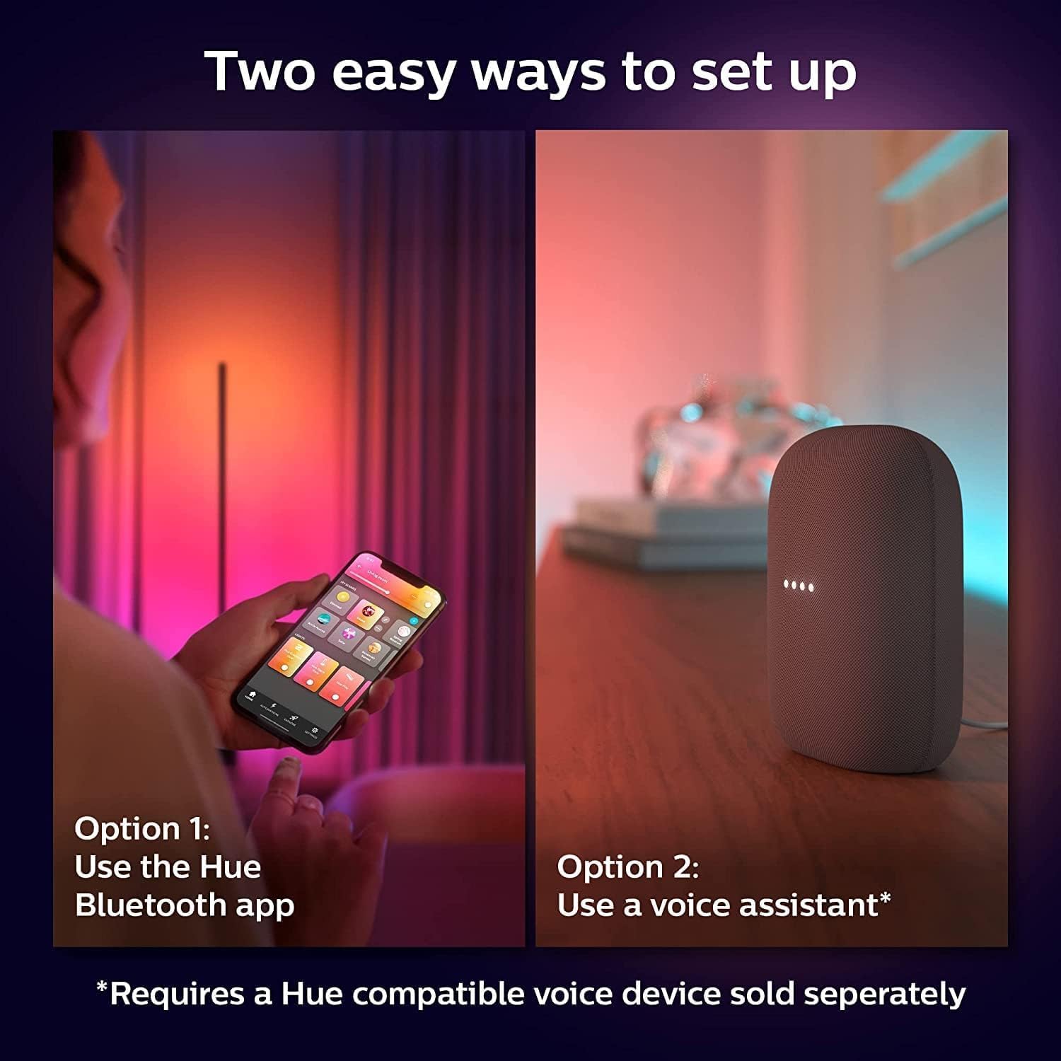 Thumbnail 5 de Philips Hue Gradient Light Strip 2m: Sync with Entertainment and Smart Home Control