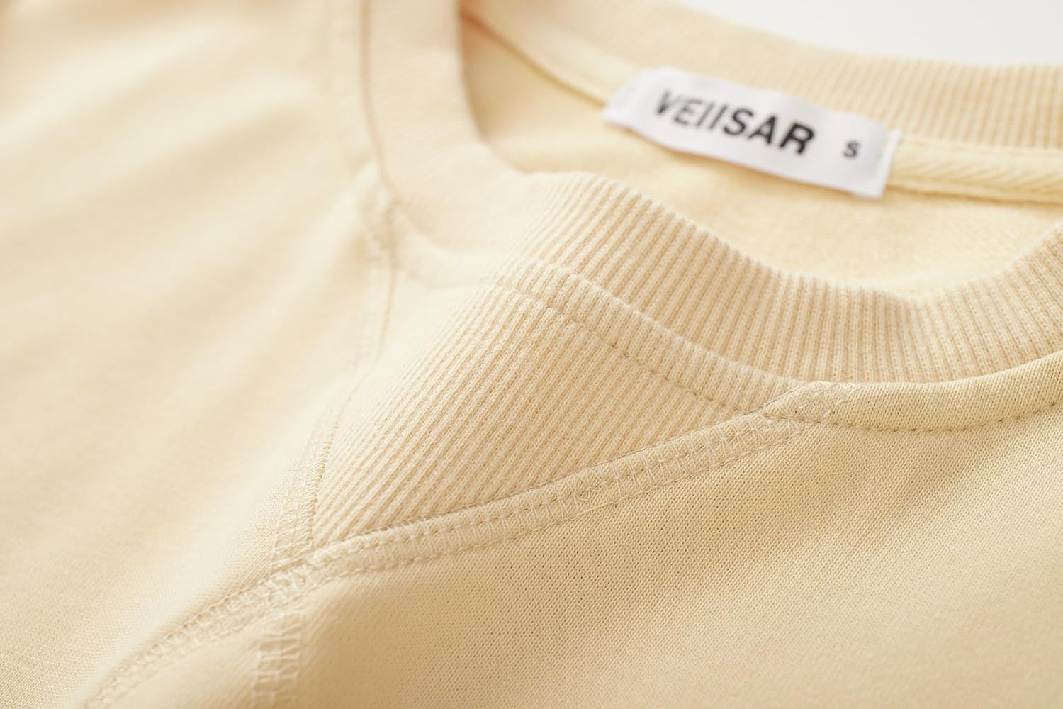 Thumbnail 3 de VEIISAR Herren-Sweatshirt mit Rundhalsausschnitt (Basic) – langärmeliges Freizeit-Shirt
