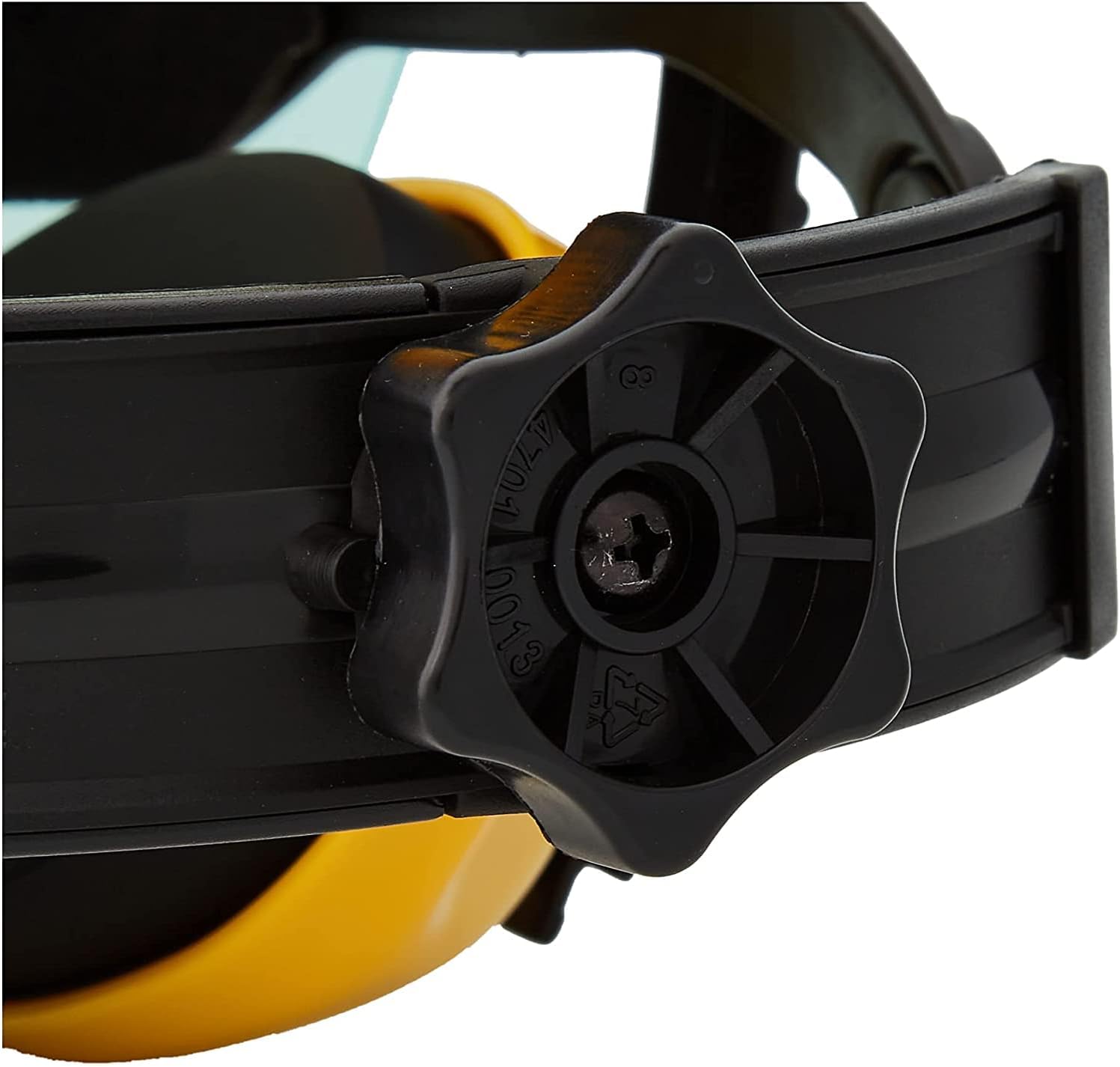Detalle de Oregon Q515062 Polycarbonat Visier Gesichts- und Gehörschutz-Kombination für Trimmer und Freischneider