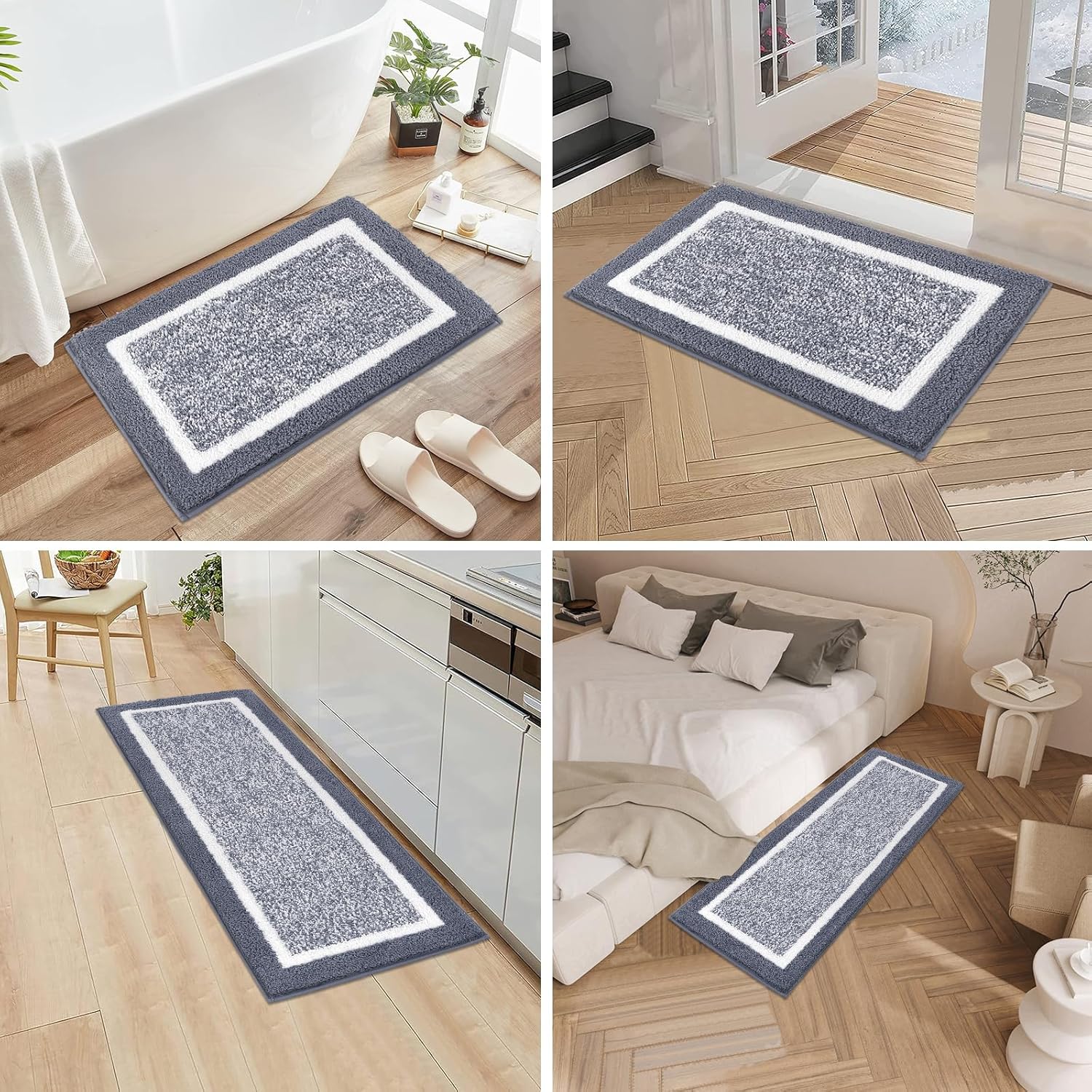 Thumbnail 6 de Pauwer Bath Rug Set 3‑Piece
