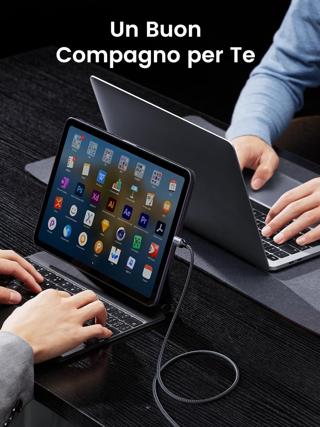 Thumbnail 6 de UGREEN Cavo USB‑C PD 60W (USB‑C a USB‑C) 0,5 m: ricarica rapida e trasferimento fino a 480 Mbps