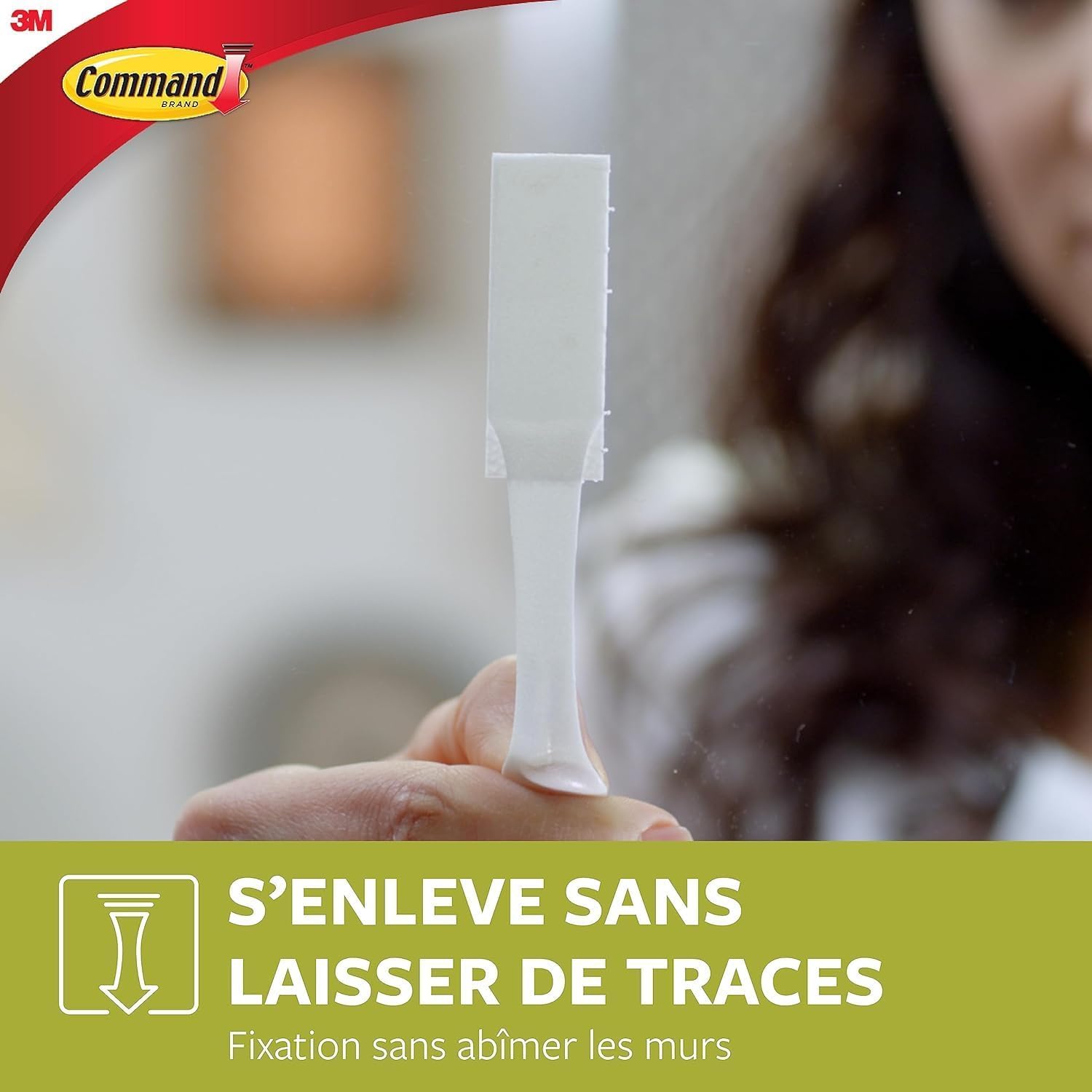 Thumbnail 4 de Command Languettes Accroche Tableaux – 36 languettes (8 moyennes + 10 petites), Blanc