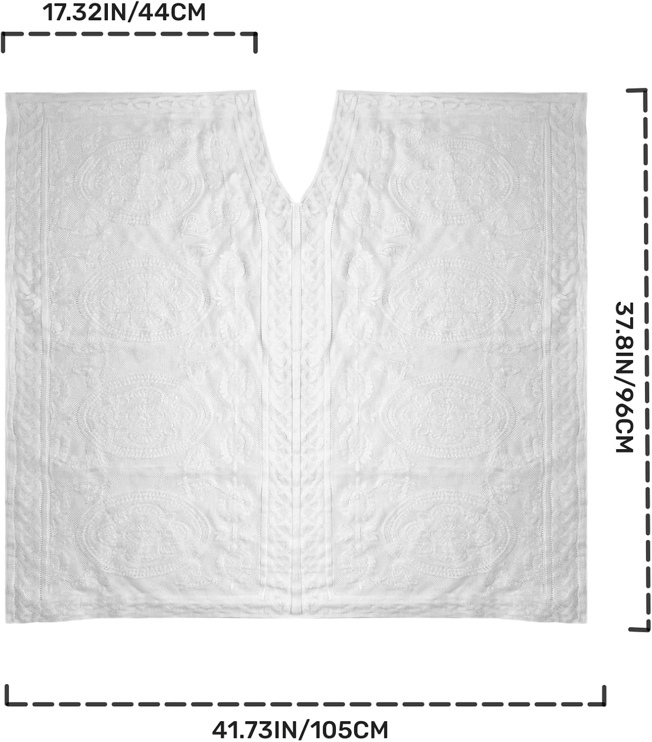 Detalle de Colornival Sexy Elegant Lace Beach Cover Up for Women