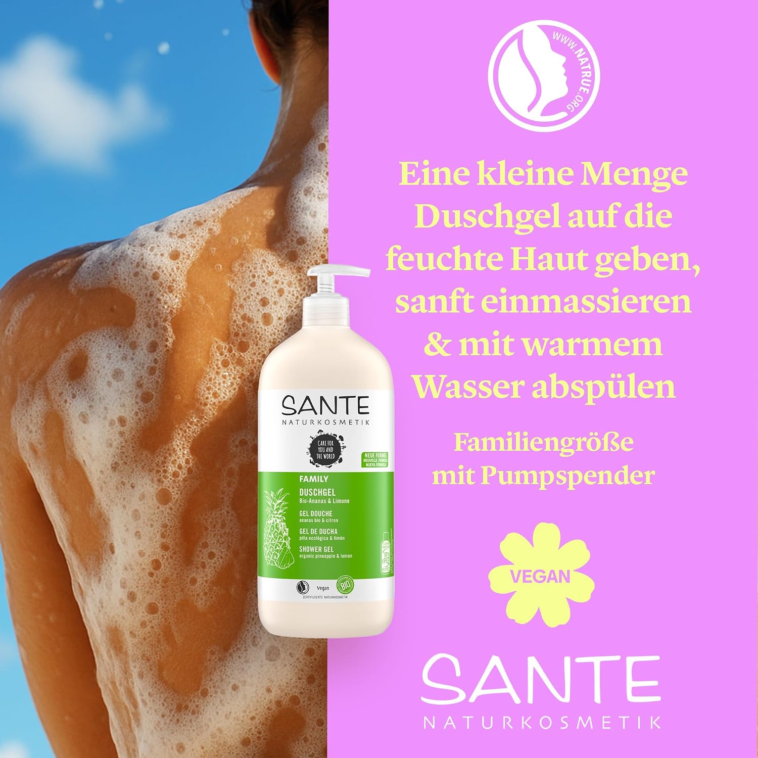 Detalle de Sante Naturkosmetik Family Duschgel 950 ml