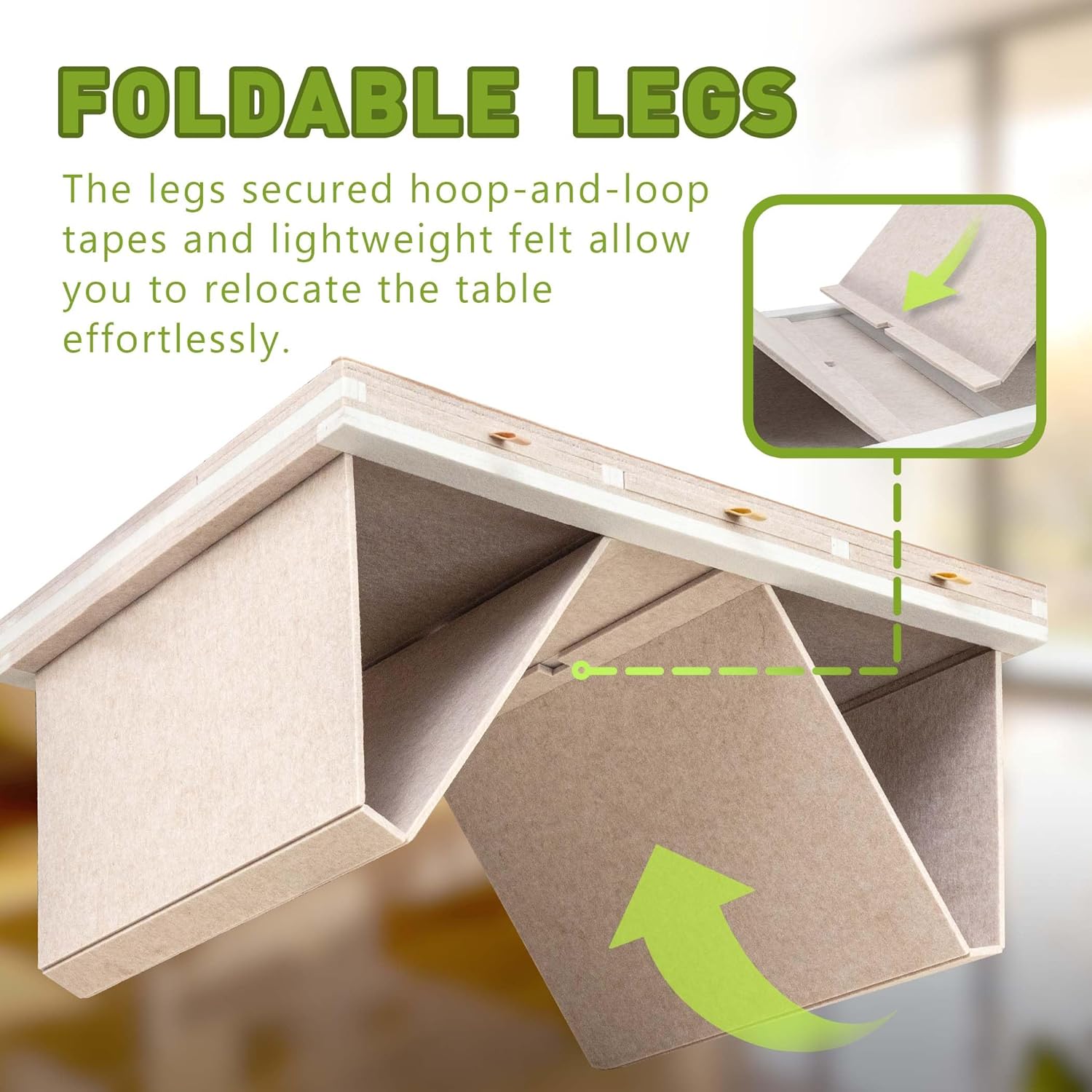 Thumbnail 1 de Tektalk Felt Jigsaw Puzzle Board with 3-Tilting-Angle, Foldable Legs, 4 Drawers & Cover (for 1500-piece puzzles)