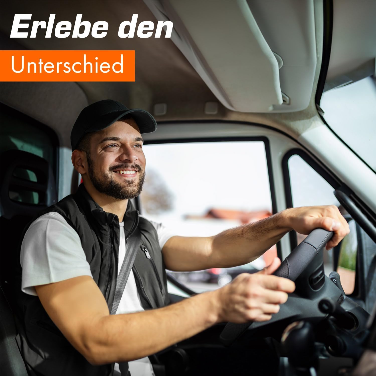 Detalle de Upgrade4cars LKW Lenkradbezug 44-46 cm