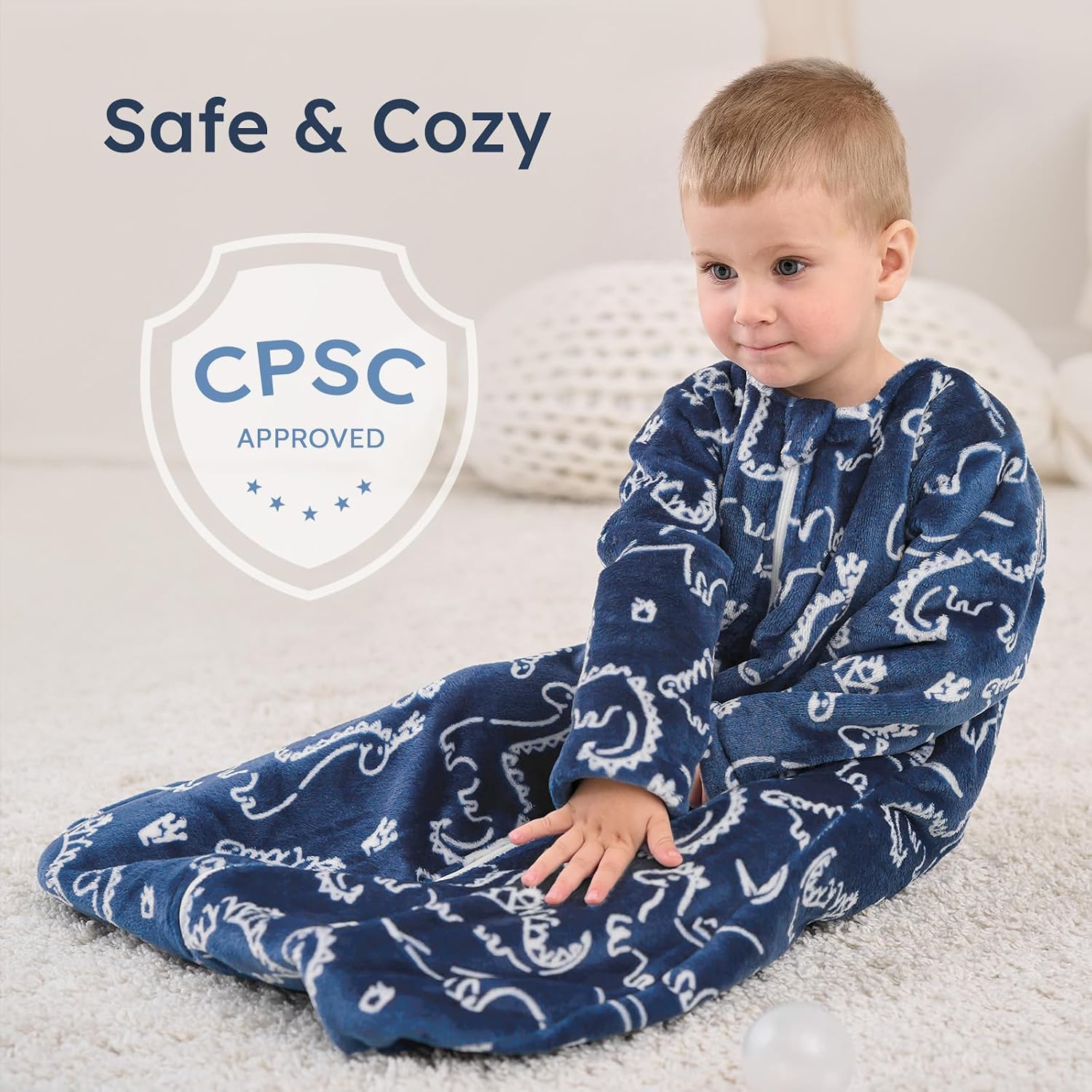 Thumbnail 6 de Yoofoss Fleece Sleep Sack 1.5 Tog