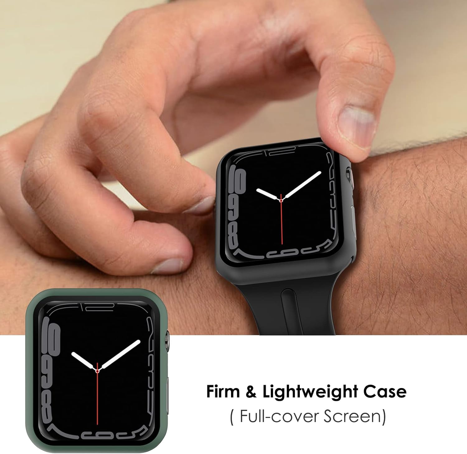 Thumbnail 5 de Simpeak – Coque 2 en 1 et Protection Écran HD 9H pour Apple Watch 45mm Series 7/8/9