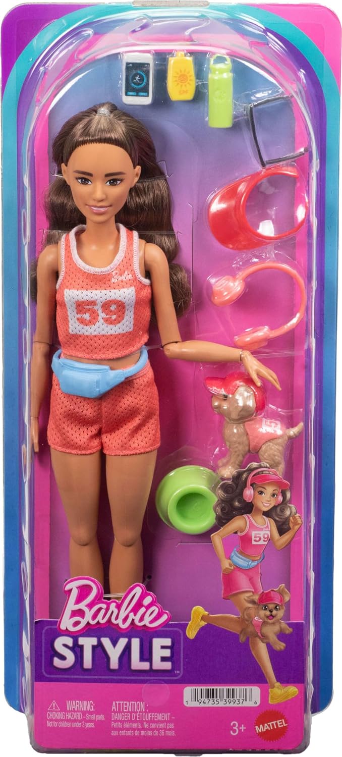 Thumbnail 5 de Barbie Runner Doll Made to Move