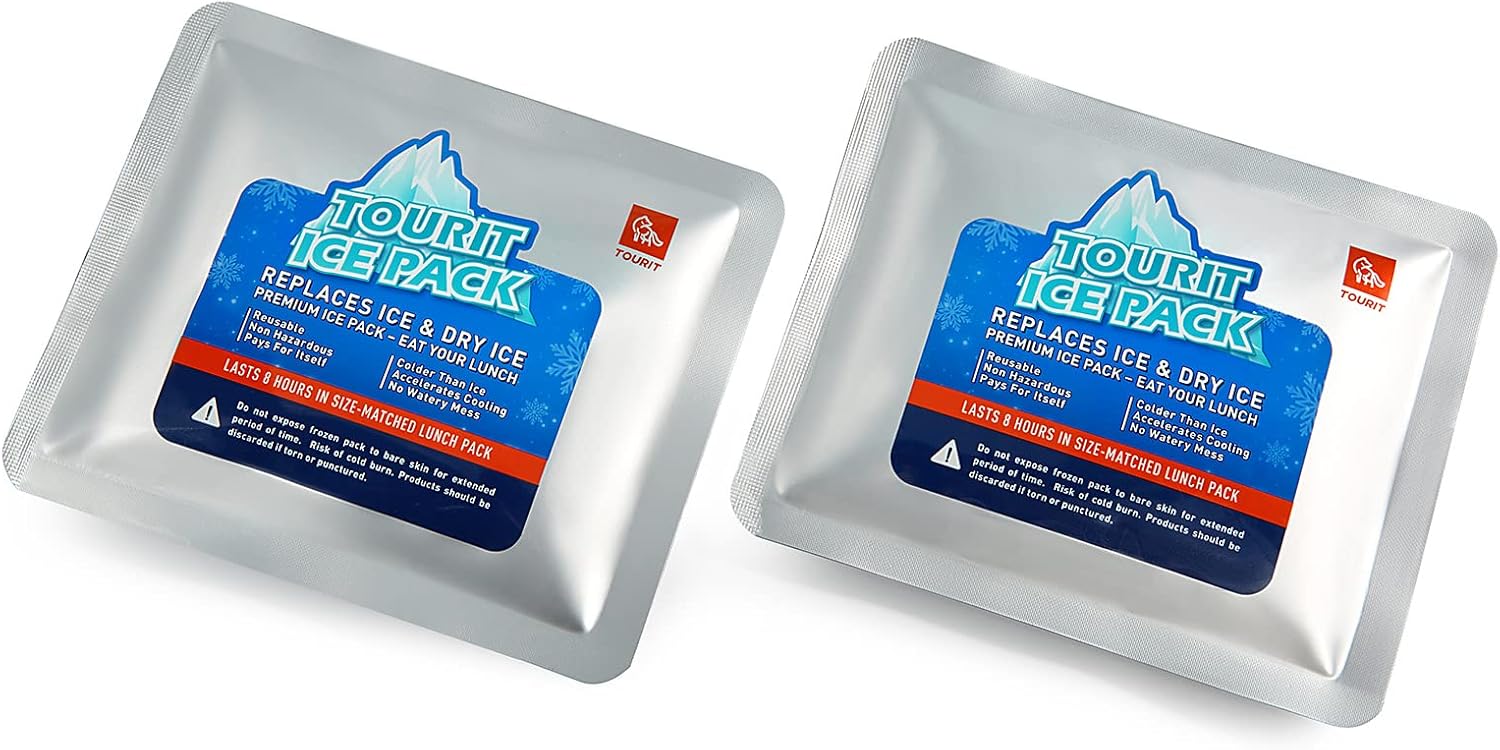Thumbnail 6 de TOURIT Kühlakkus Kühlpack 5er-Set (340 ml) für Kühlbox & Kühltasche