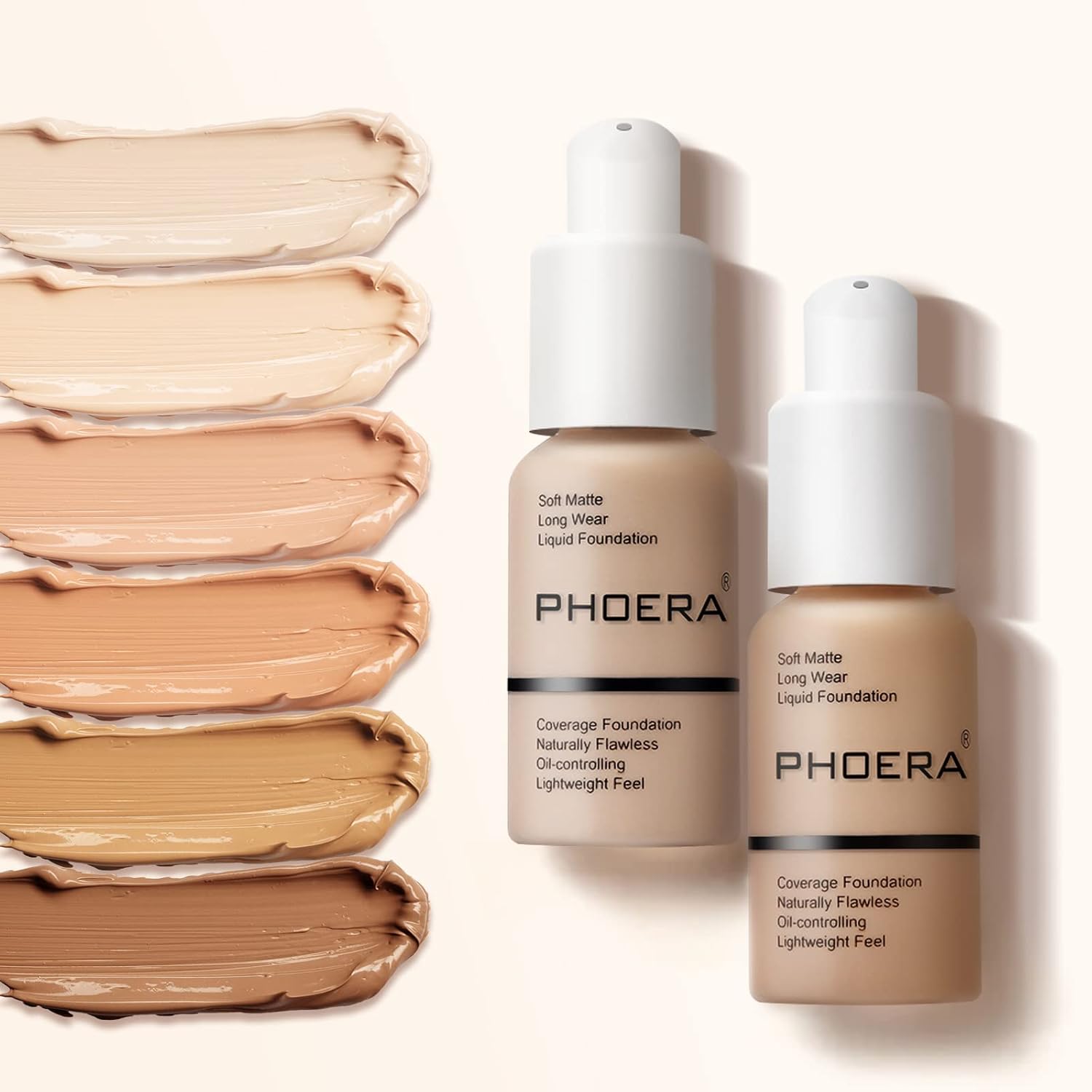 Detalle 2 de PHOERA Foundation Full Coverage