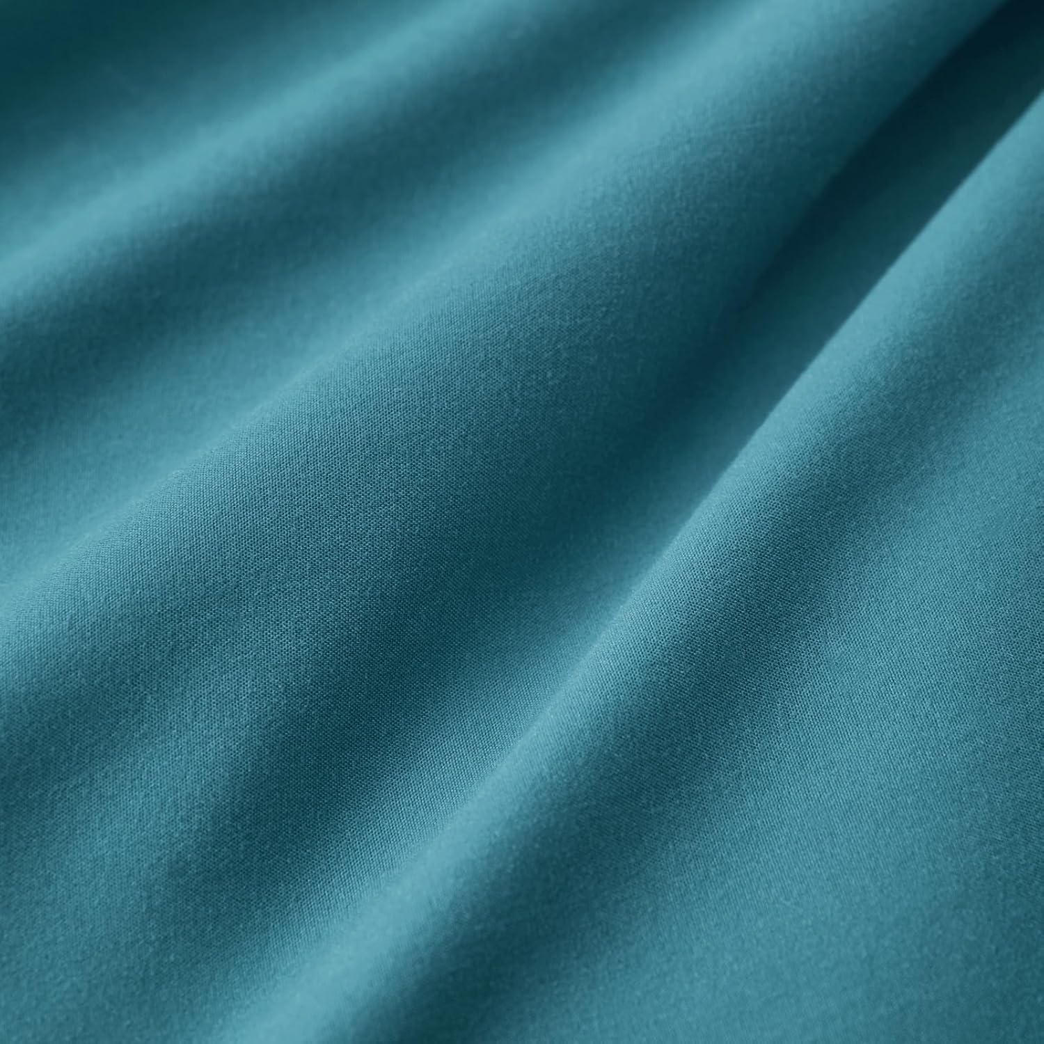 Thumbnail 5 de Aisbo King Size Reversible Duvet Cover Set (Teal and Grey) with Brushed Microfibre & 2 Pillowcases