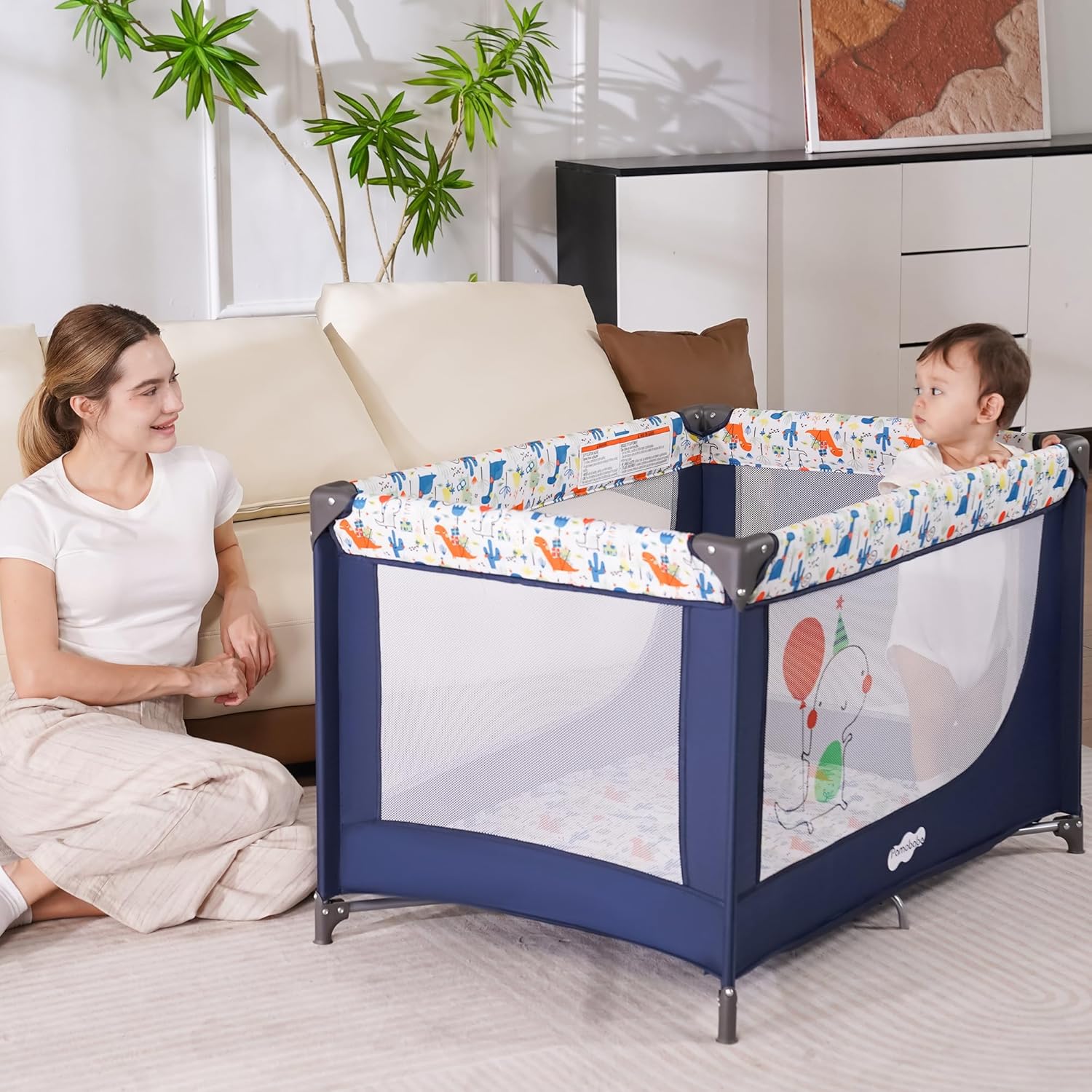 Detalle 2 de Pamo Babe Travel Bassinet 0-36 months