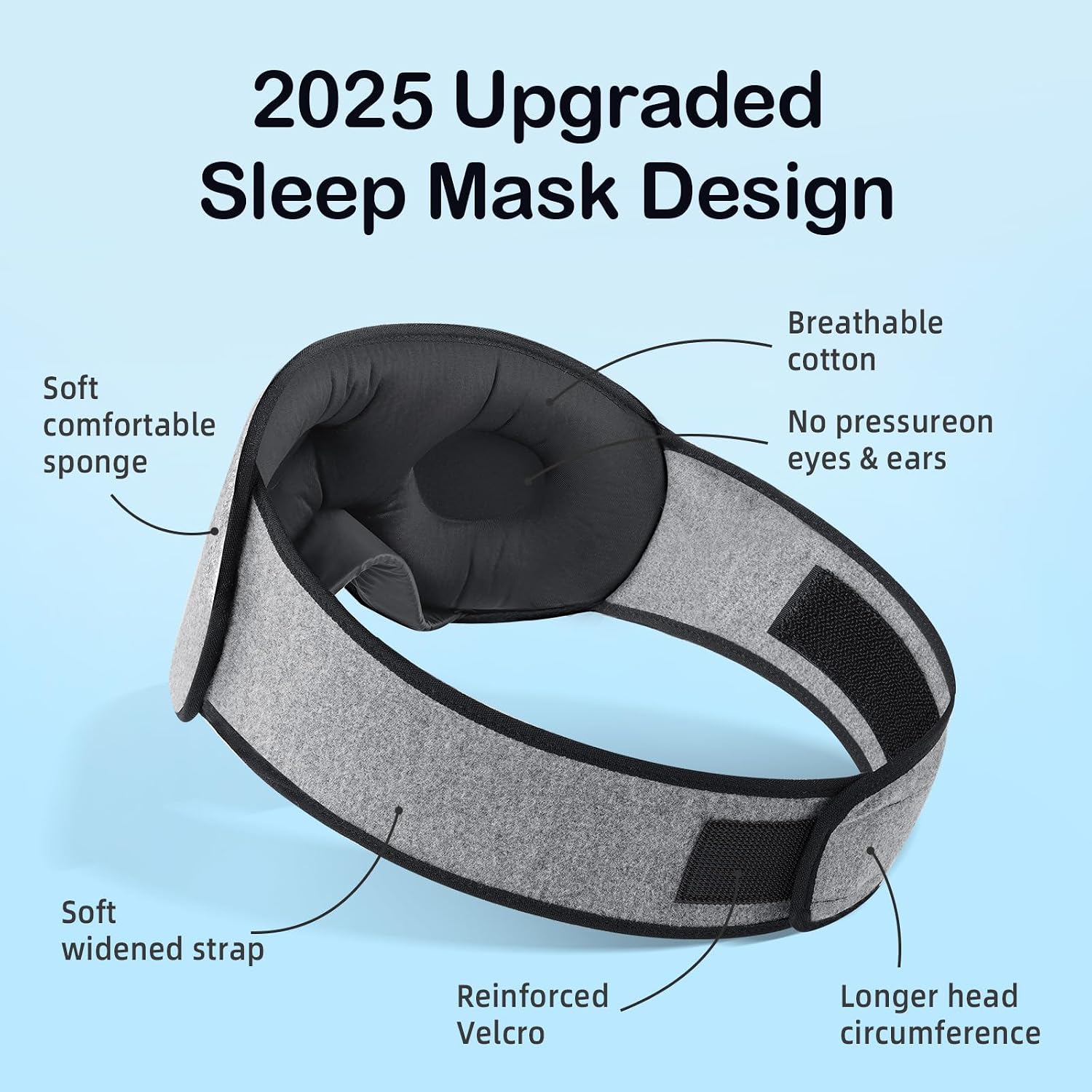 Detalle 2 de INNELO Sleep Mask 100% Blackout