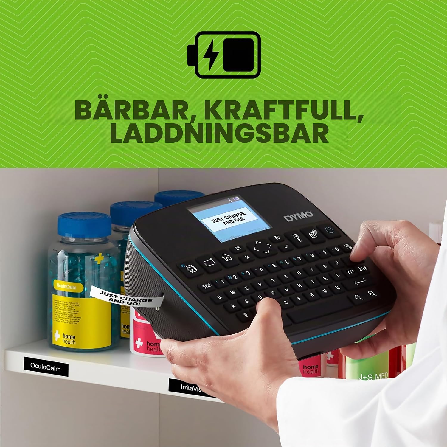 Detalle de DYMO LabelManager Executive 640 CB (2202121) etikettskrivare med Bluetooth och USB-C