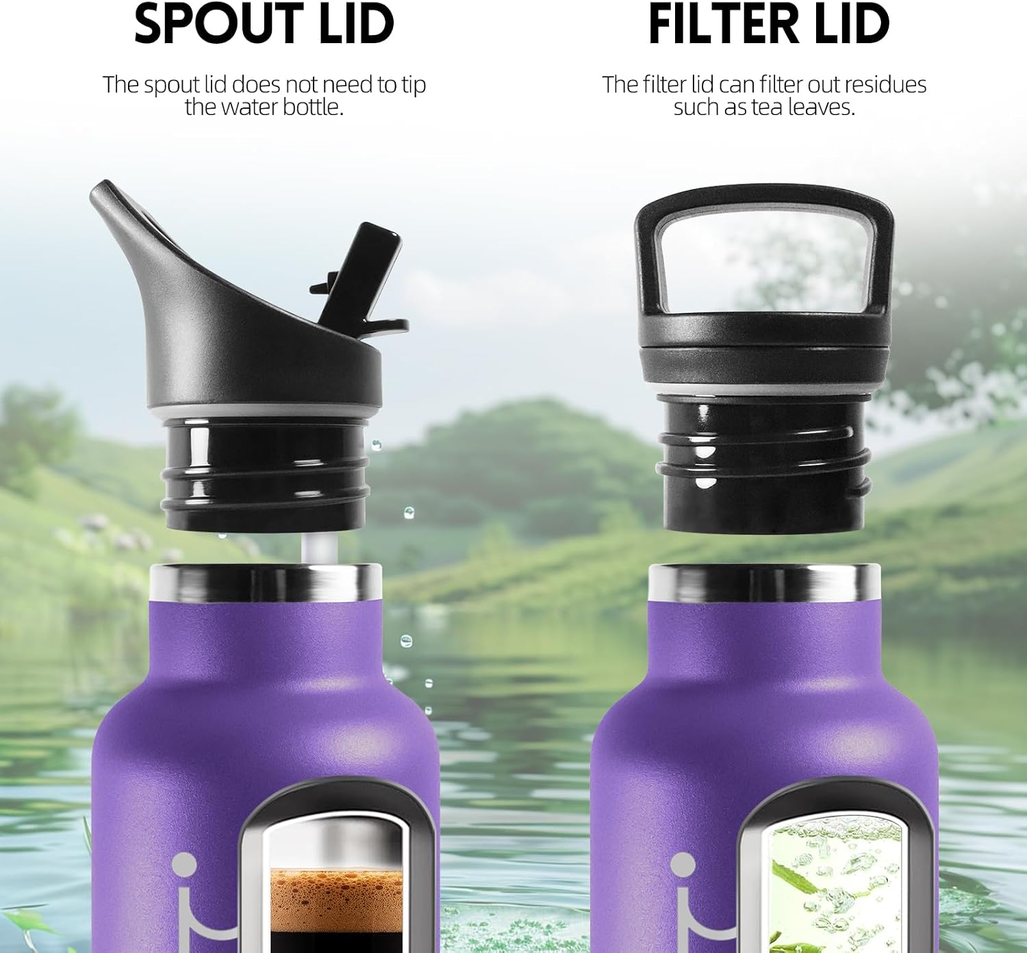 Thumbnail 2 de Mulbijeo Gourde Isotherme 500 ML en INOX
