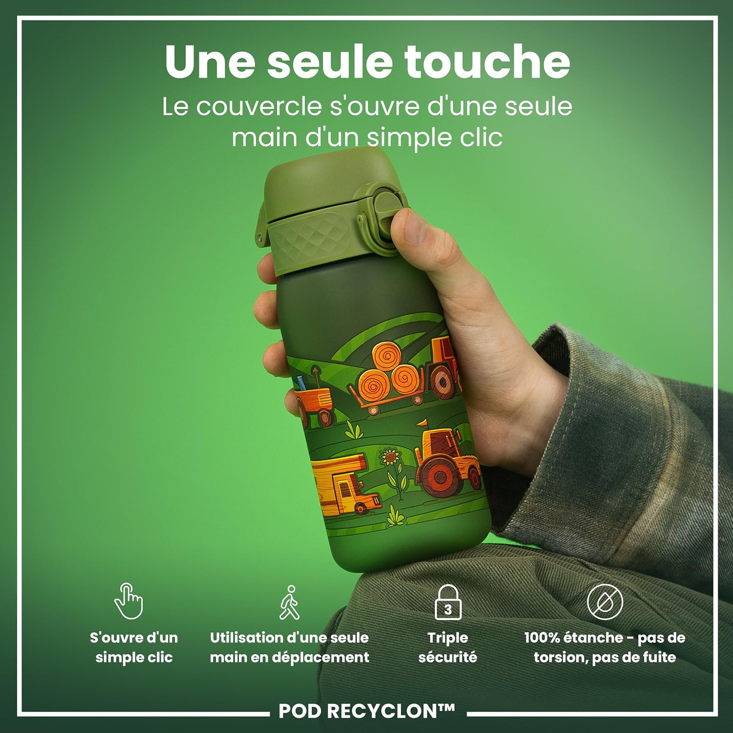 Thumbnail 2 de Ion8 Gourde Enfant 350 ml 🥤