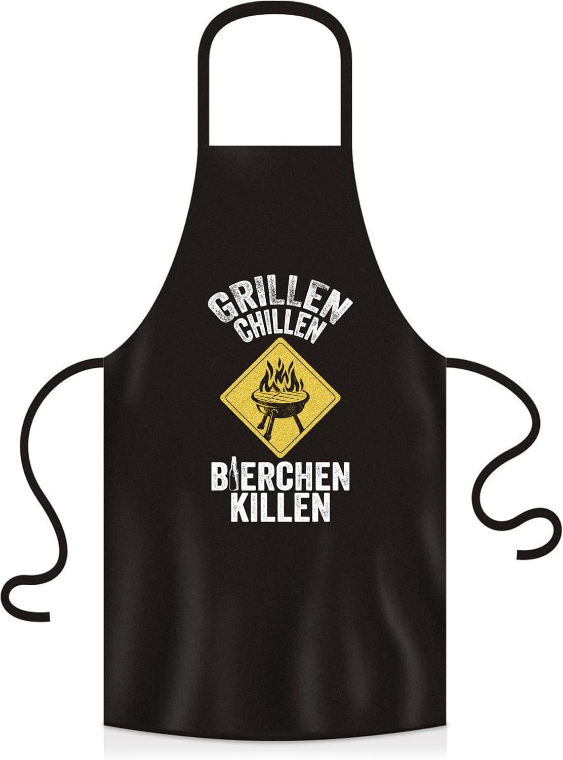 Thumbnail 2 de YORA Grillschürze für Männer – Vatertagsgeschenk, inkl. Urkunde, 60×90 cm, waschbar
