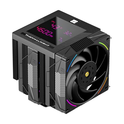 TR Phantom Spirit 120 Digitaler EVO CPU-Kühler: refroidissement avec écran numérique pour AM4/AM5 et sockets Intel