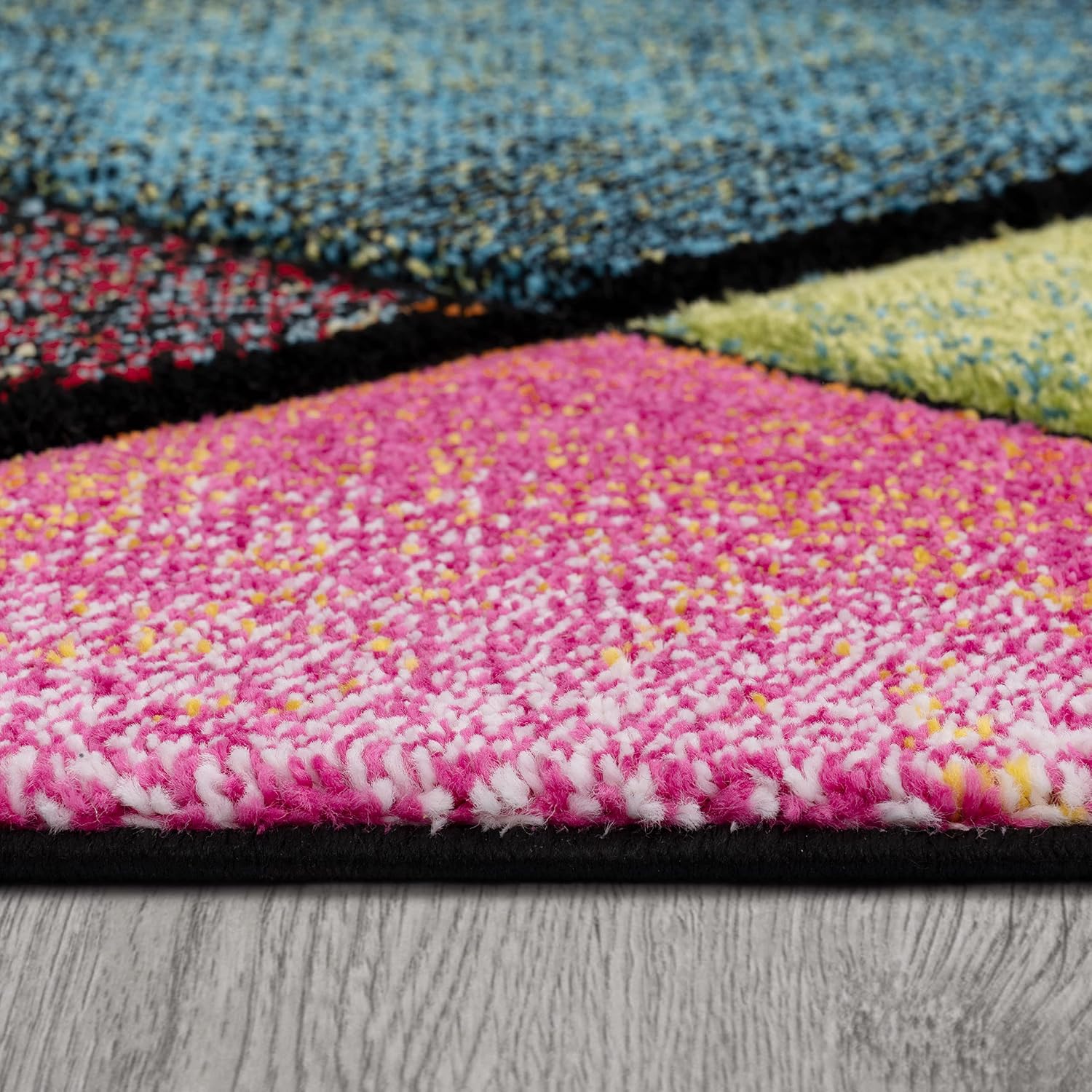Detalle 1 de Paco Home Tapis 200x290 cm Poils Ras Multicolore 3