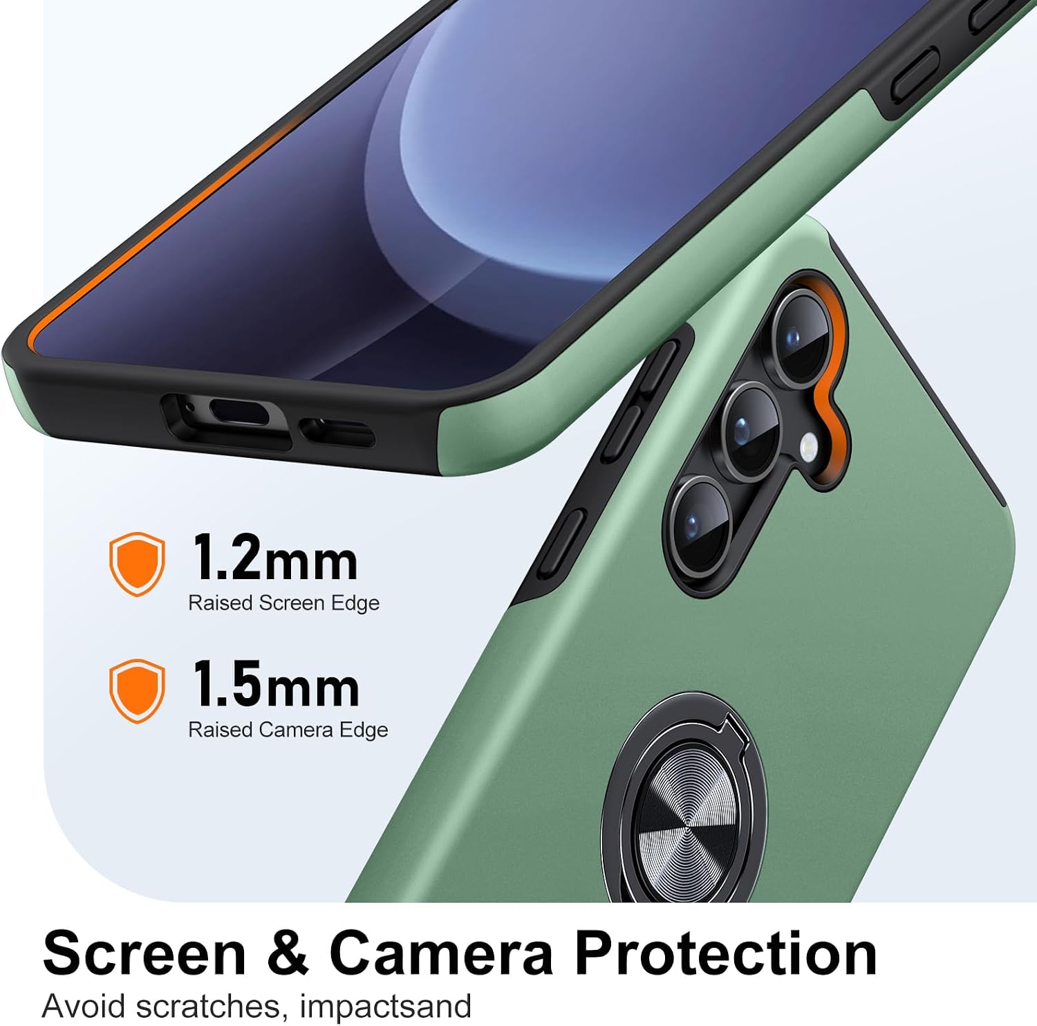 Detalle 2 de AOUIA Samsung Galaxy S24 FE Case 3-in-1 set