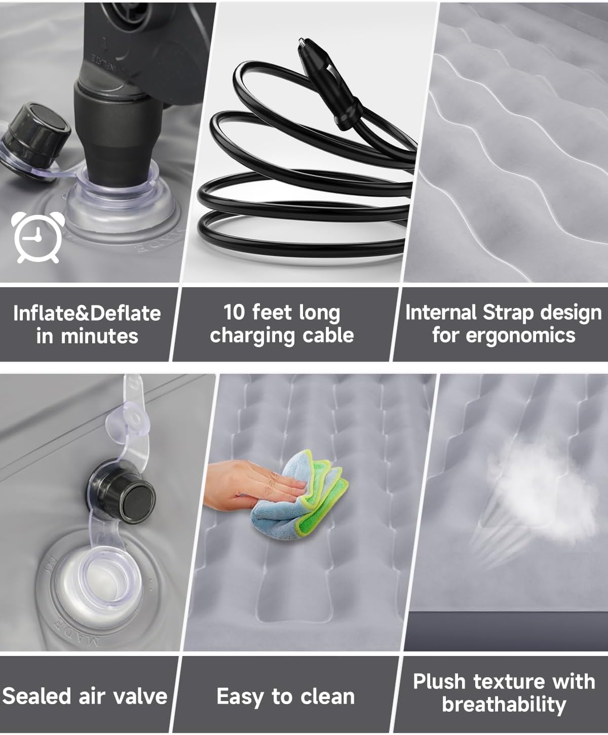 Detalle de Umbrauto Car Air Mattress