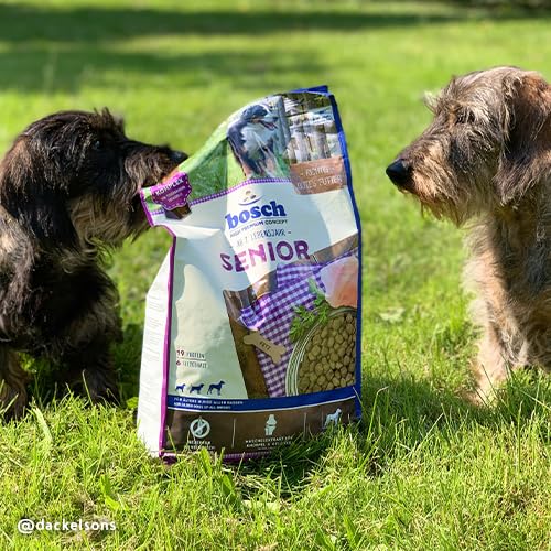 Detalle de Bosch HPC Senior Hundefutter trocken, 12,5 kg – ausgewogen, wheatfrei und zuckerfrei