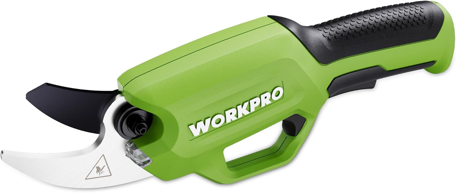 WORKPRO Forbici potatura elettriche 7,2V, taglio 19mm ✂