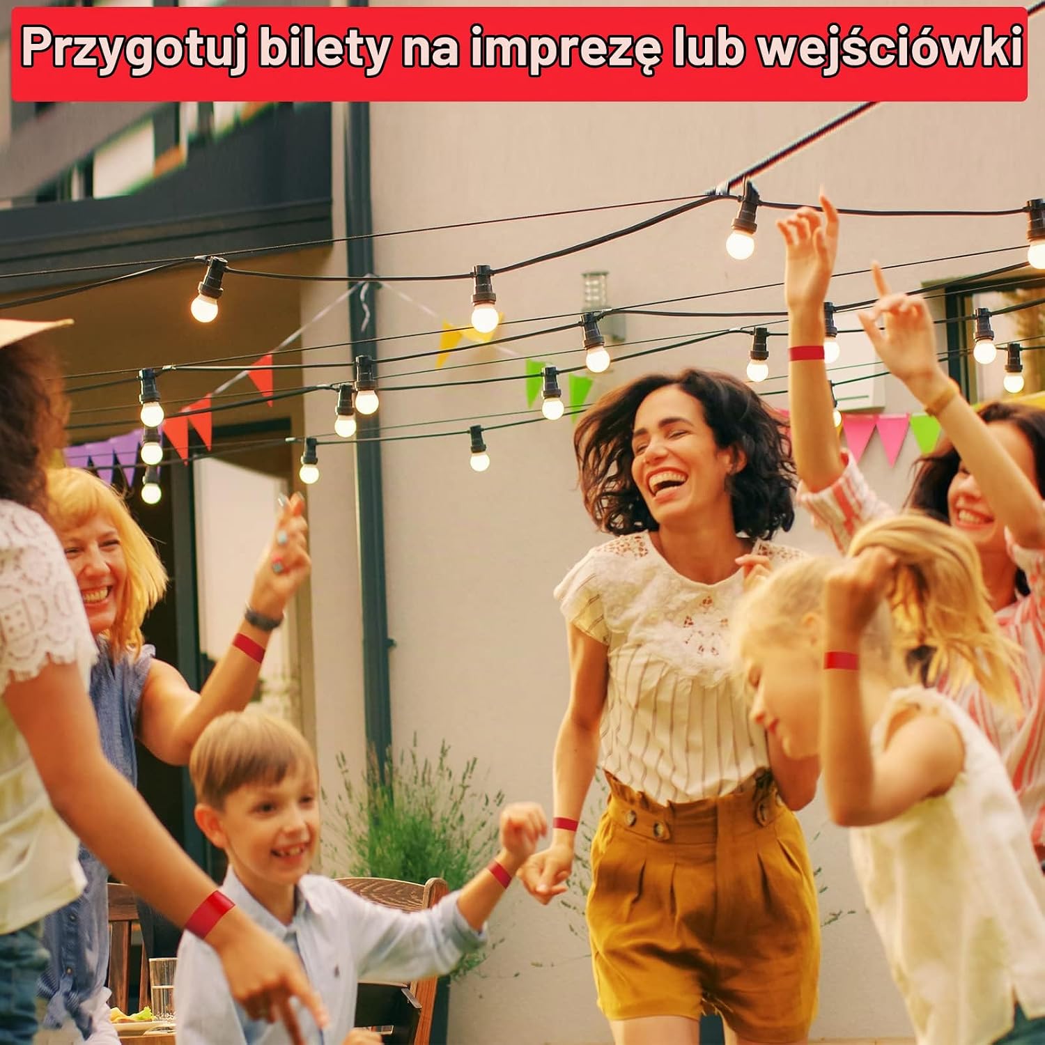 Detalle 1 de Vicloon opaski identyfikacyjne, 100 szt., czerwone, wodoodporne