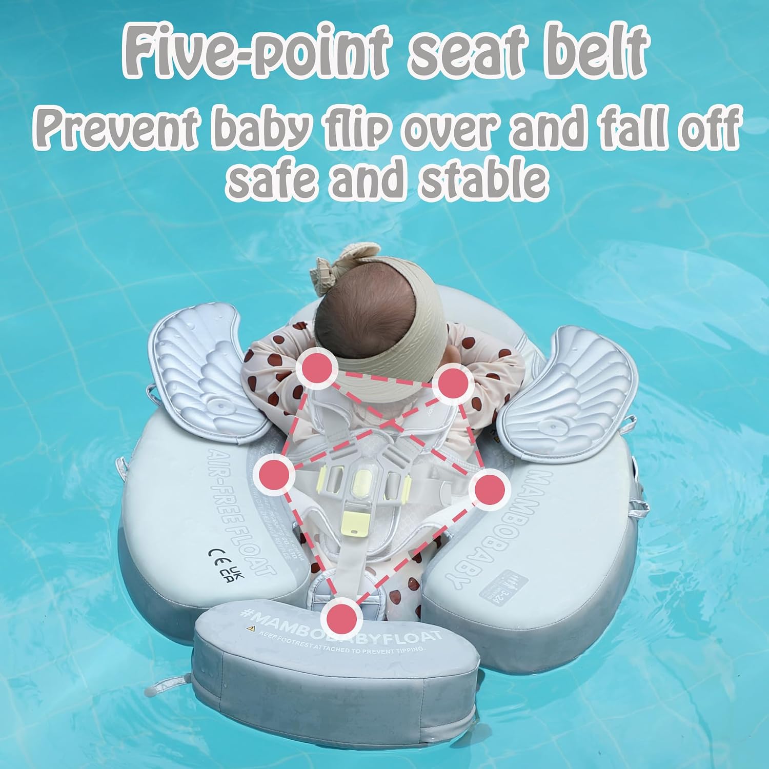 Thumbnail 3 de Mambobaby Float Add Tail Swim Float for Baby (Limited Global Silver Edition)