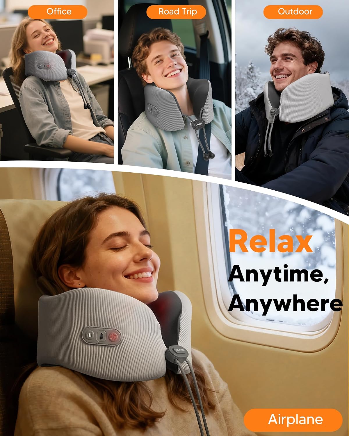 Thumbnail 5 de arboleaf Heated Neck Pillow 2000mAh 🔥📘