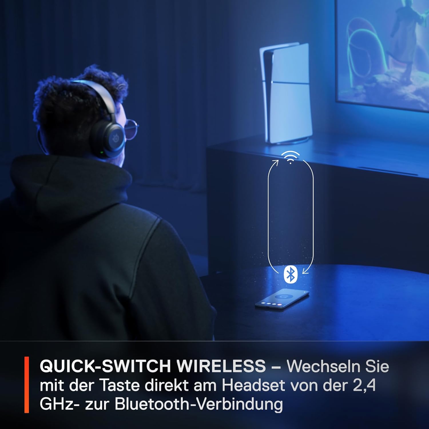 Thumbnail 1 de SteelSeries Arctis Nova 5 Wireless – Multi-System Gaming-Headset