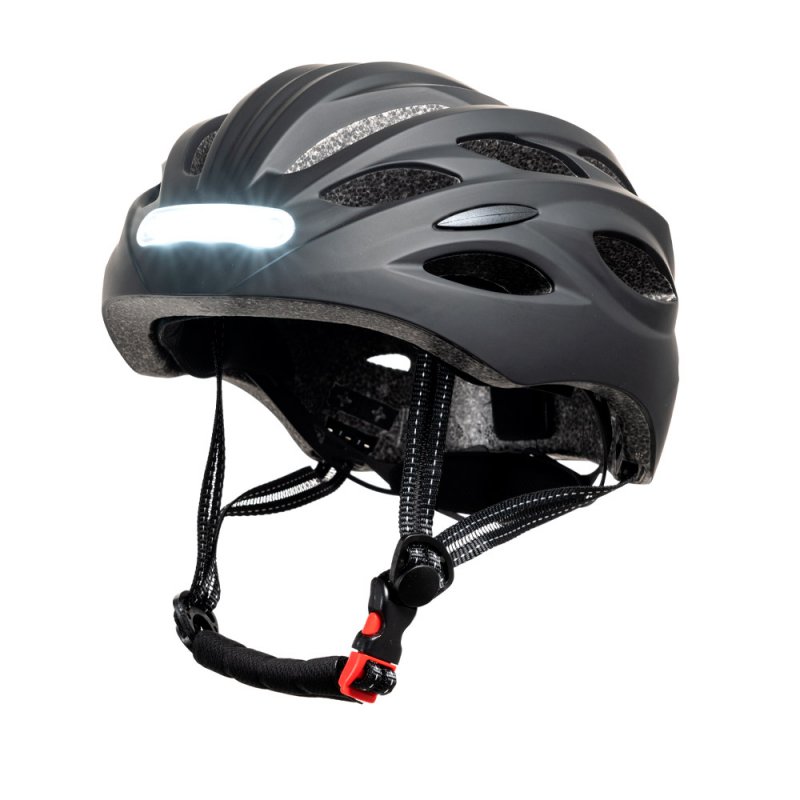 Detalle de Youin MA1017 Casco MTB talla L 58–61 cm con LED delantero y trasero