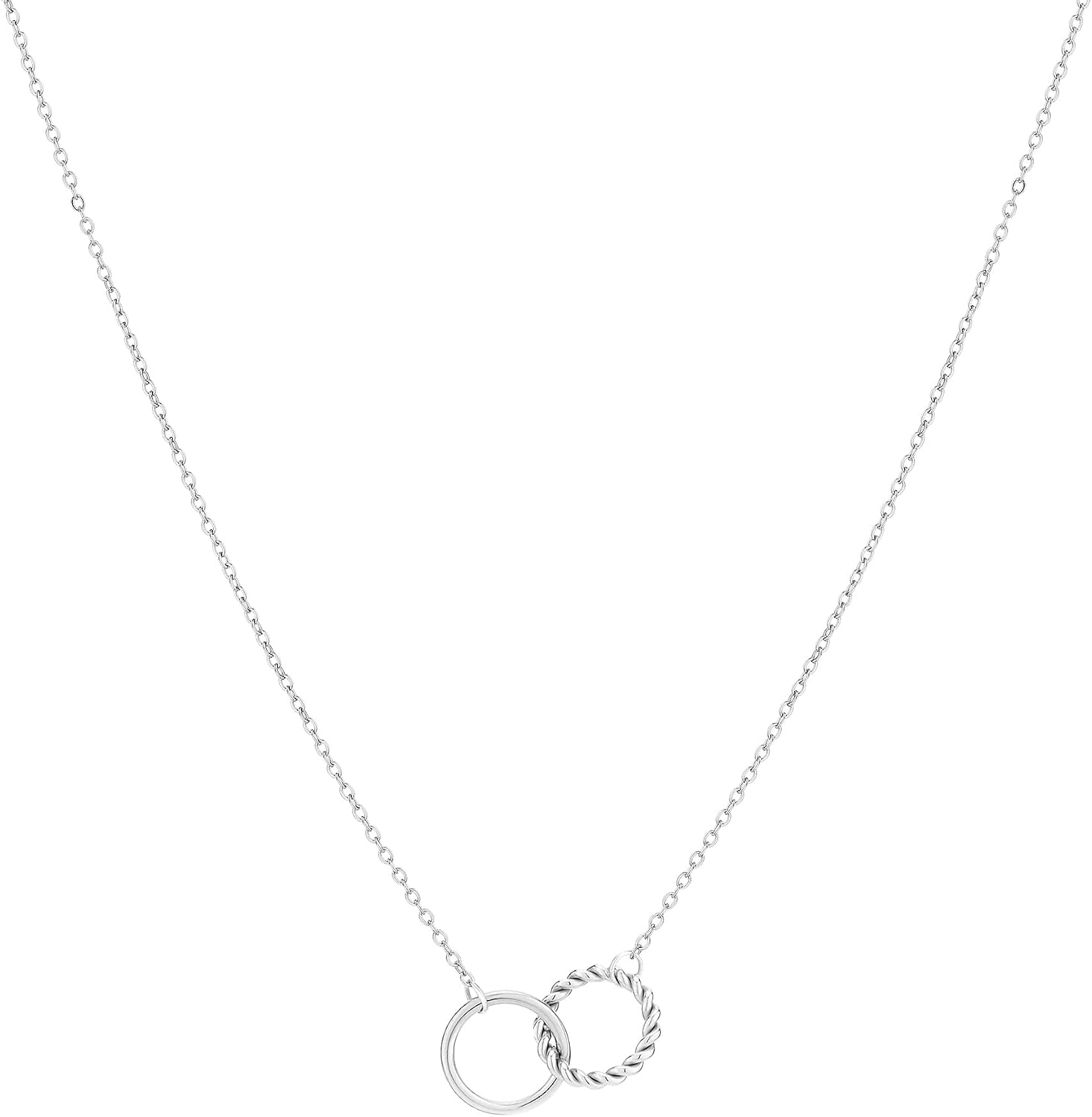 Thumbnail 6 de Tamaris Halskette Damen mit Infinity-Anhängern – Edelstahl, IP Roségold, 45 cm
