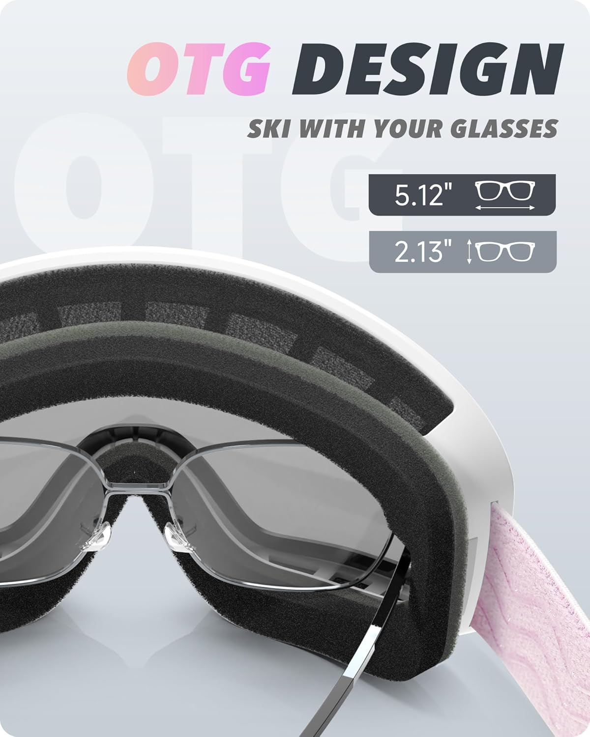 Detalle 2 de RIOROO Ski Goggles 🥽