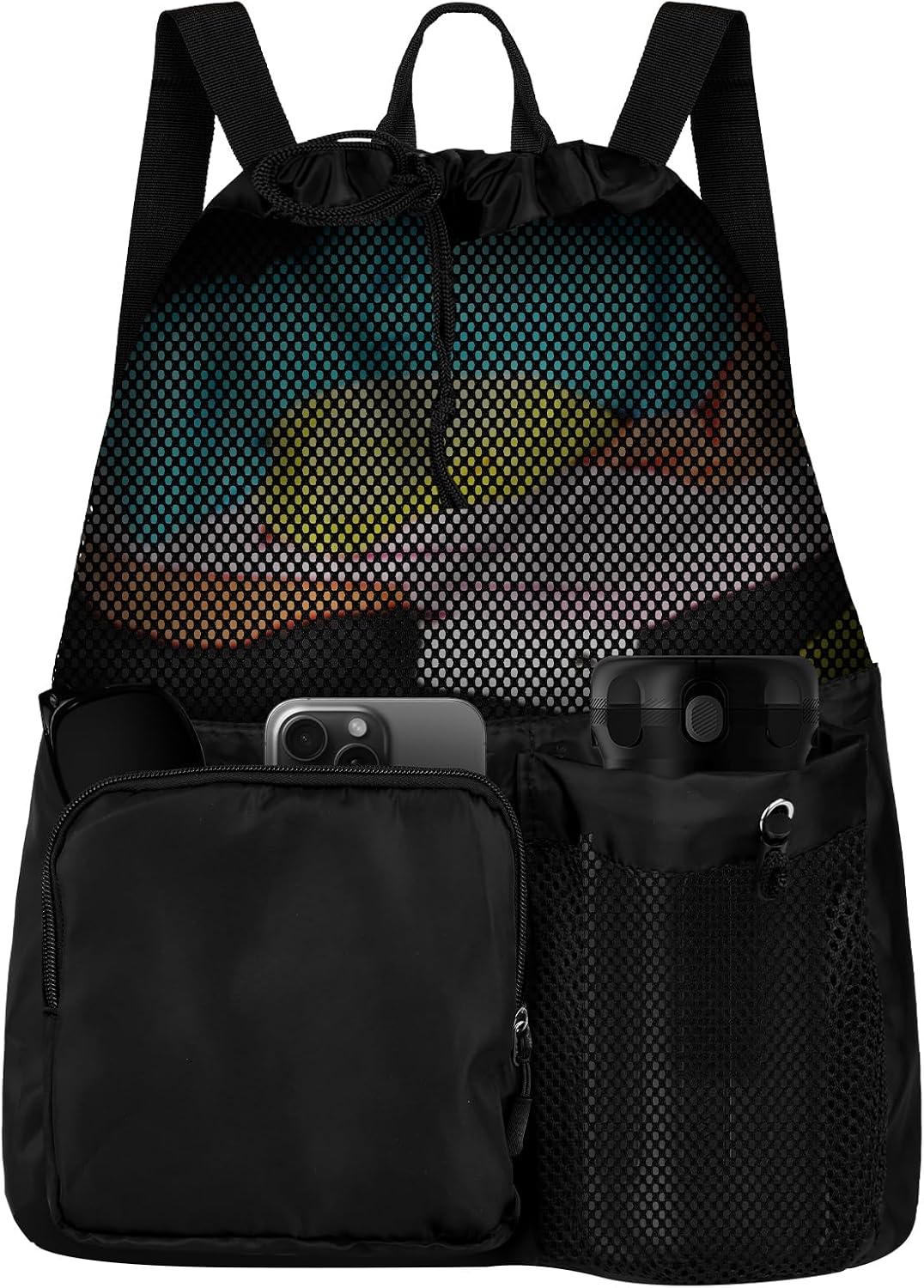 Detalle de Alaoo Mochila de cuerdas 40 x 47 cm