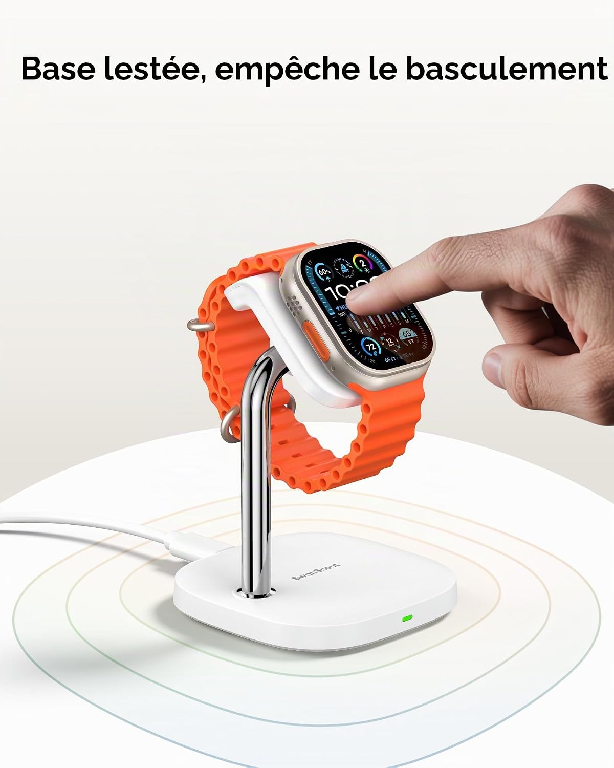 Thumbnail 5 de Support de Recharge Rapide SwanScout 505A pour Apple Watch