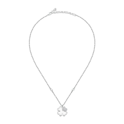 Detalle de Morellato Collana Donna VALENTINA in Acciaio con Cristalli – SATQ09