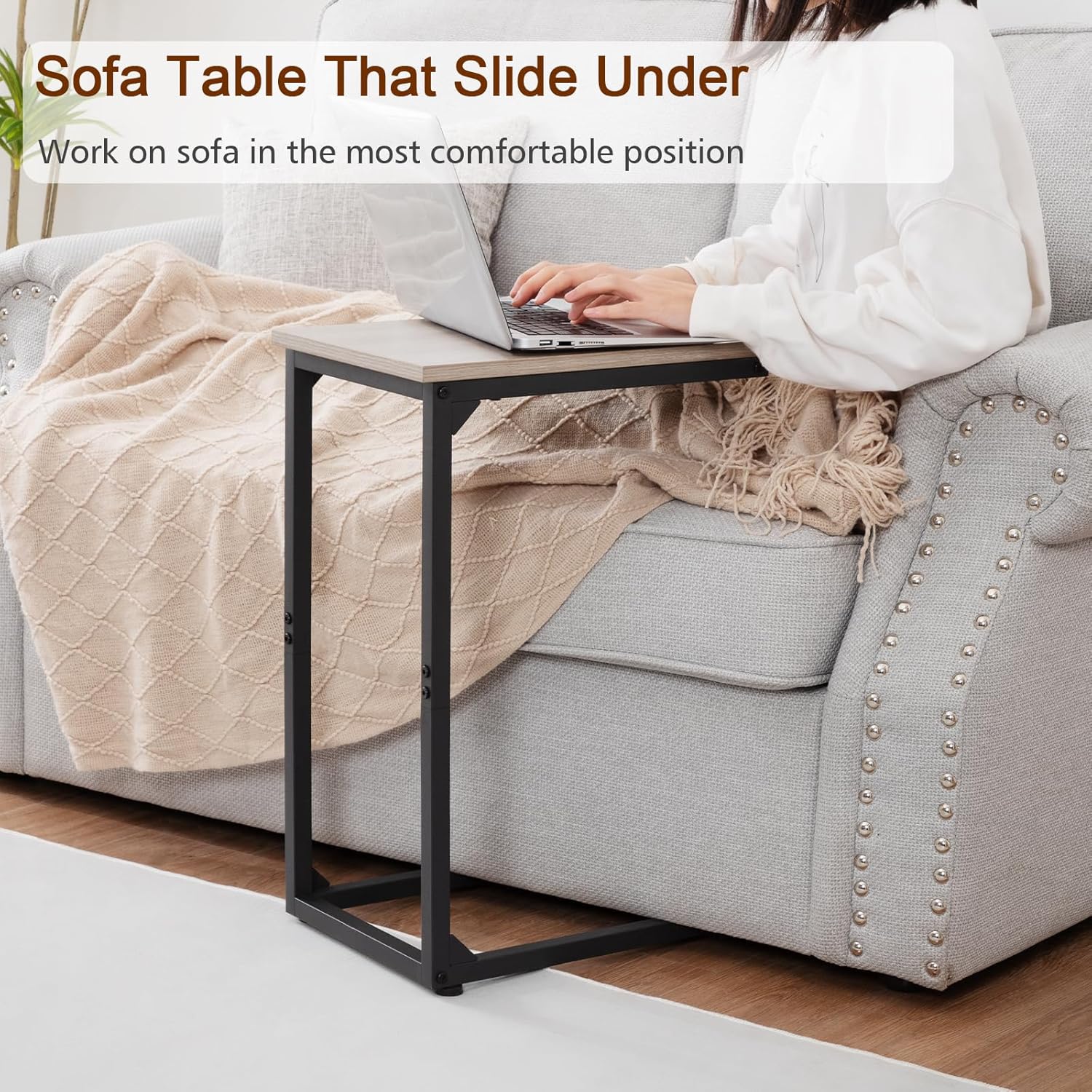 Thumbnail 4 de AMHANCIBLE C-Shaped Side Table