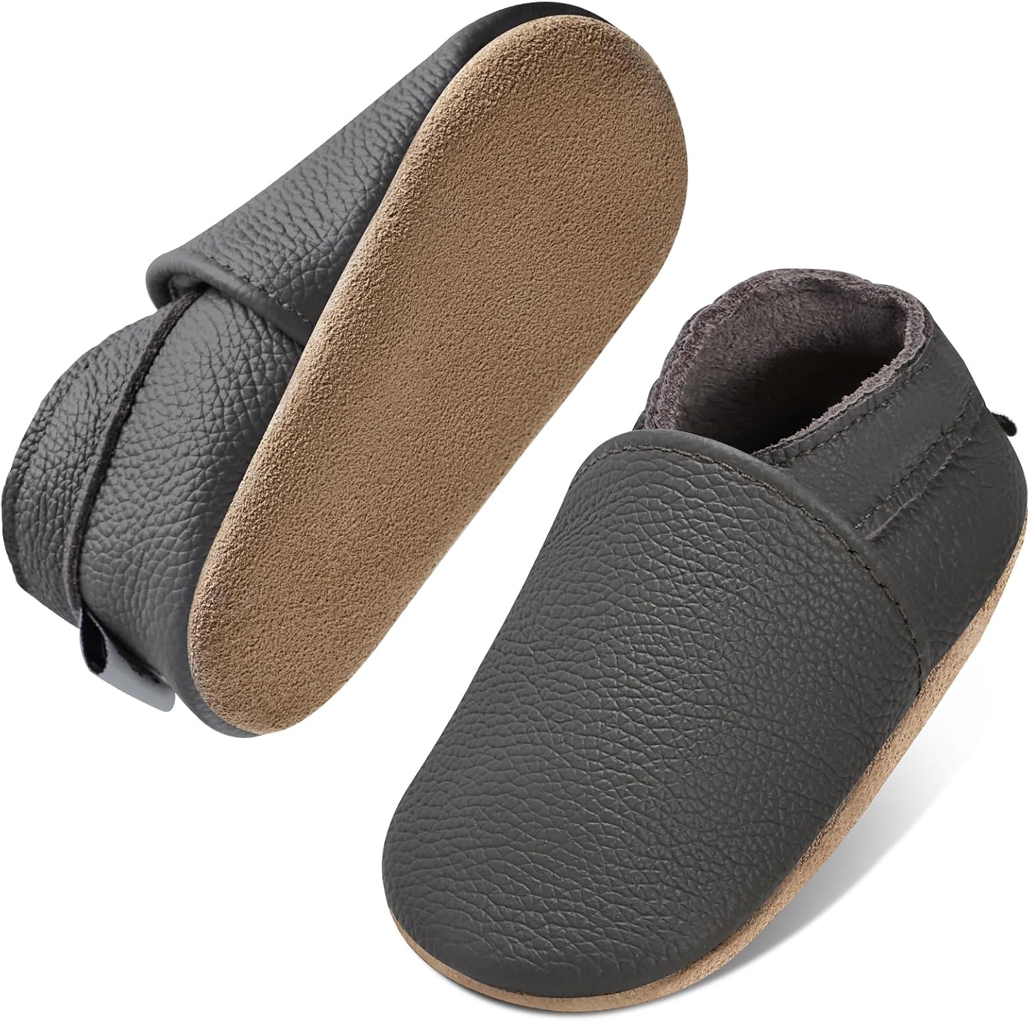 Detalle de IceUnicorn Krabbelschuhe Leder Babyschuhe für Lauflern