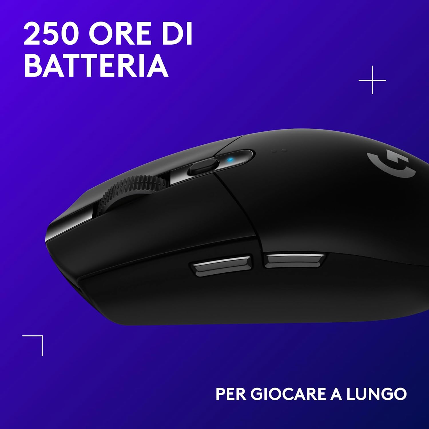 Detalle 2 de Logitech G305 Mouse gaming 250 ore 🖱