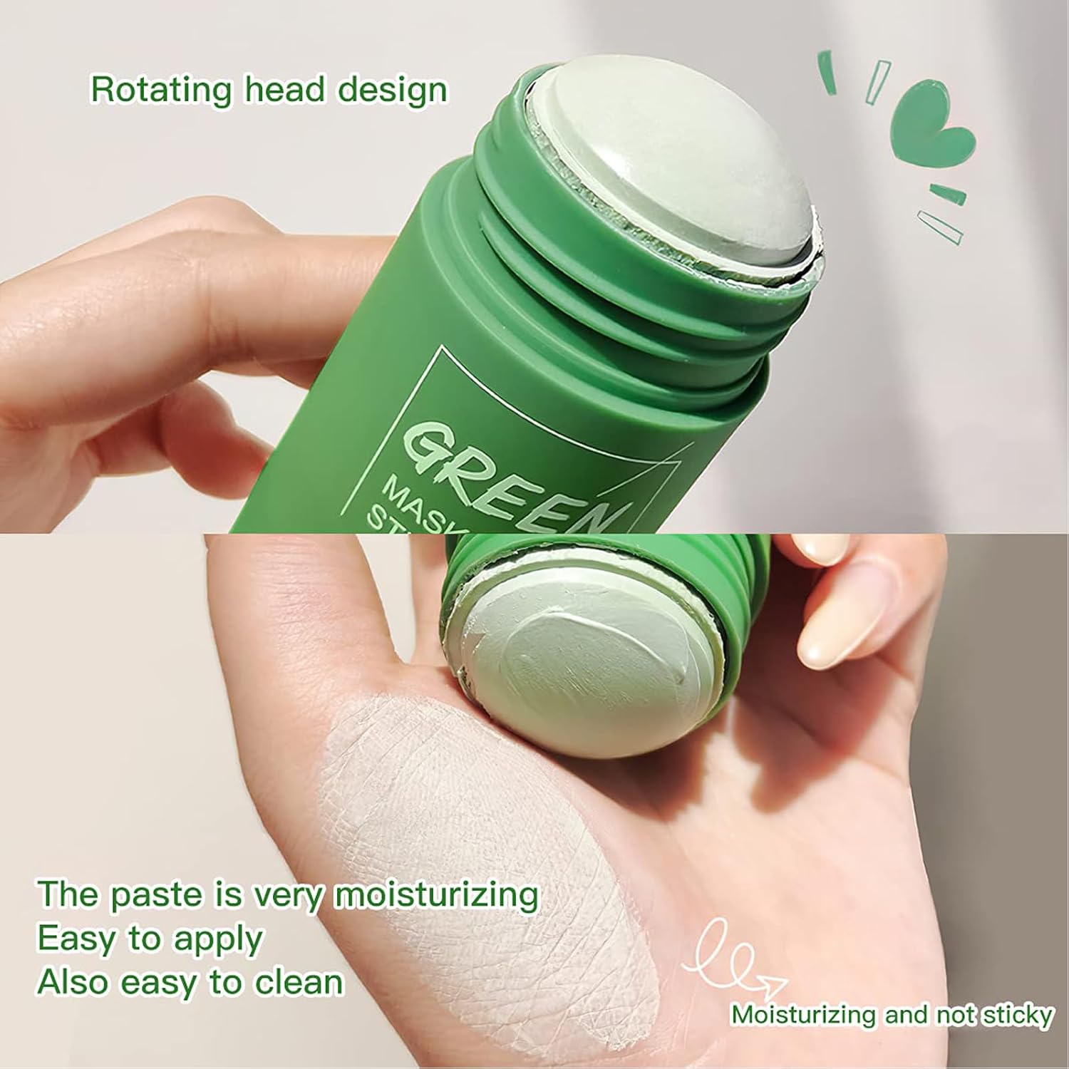 Thumbnail 6 de 2er-Set Green Tea Mask Stick: Grüne Tee Gesichtsmaske mit Tonerde für Tiefenreinigung