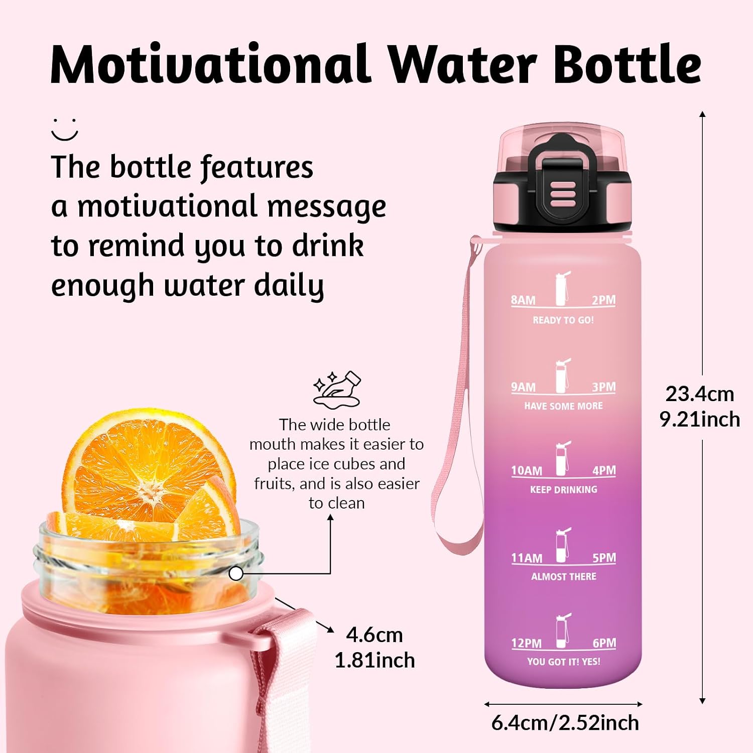 Detalle 2 de Mulbijeo Bouteille 500 ml gourde 🥤