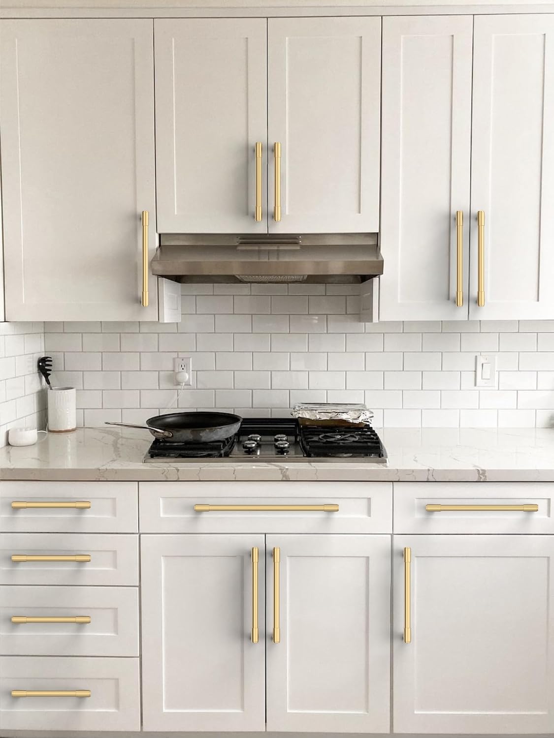 Detalle 1 de Asimerdeco Cabinet Pulls, 3-Inch Center-to-Center