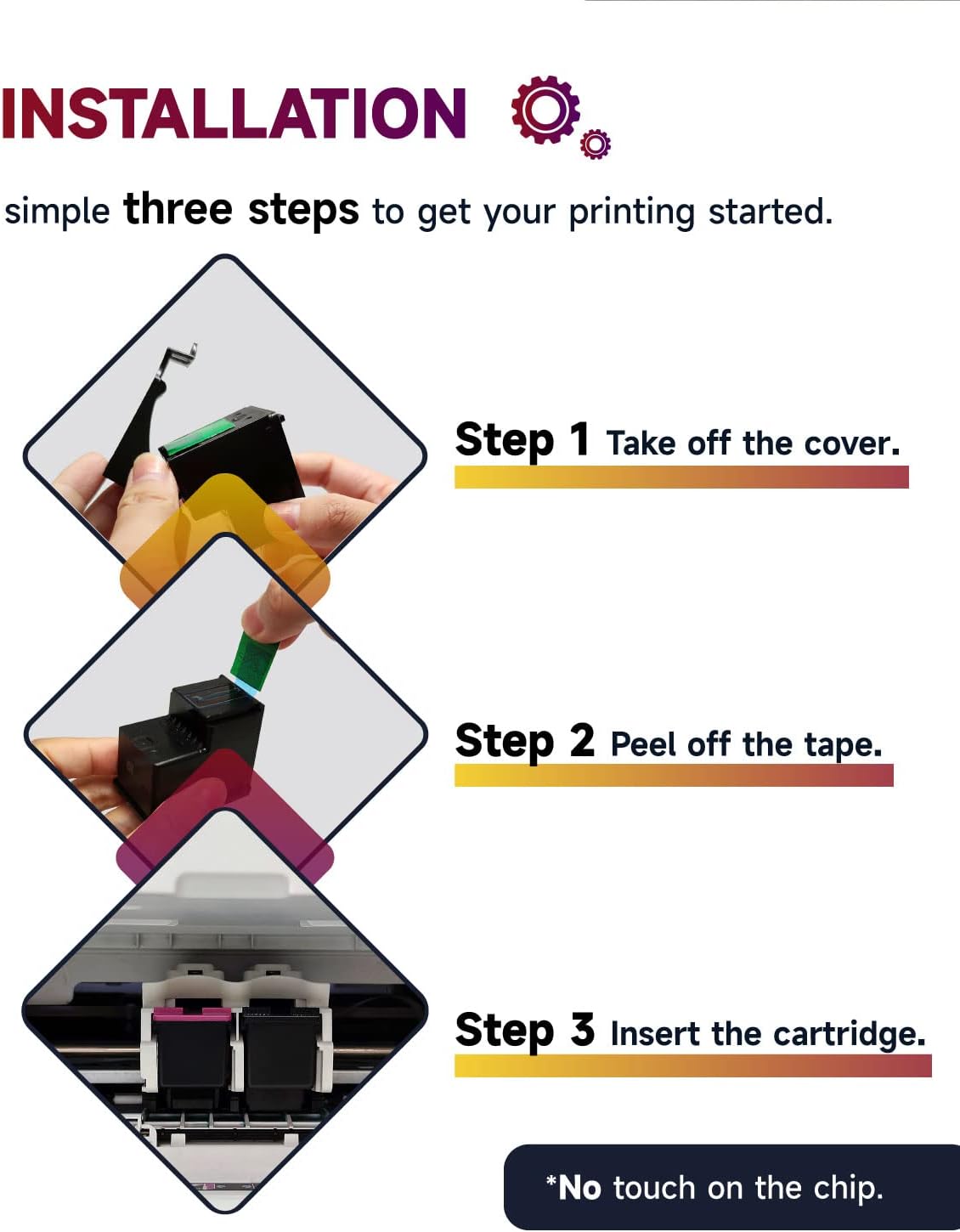 Thumbnail 4 de Sunnieink 302XL High Yield Black Ink Cartridge (Replacement for HP 302) – 750+ pages