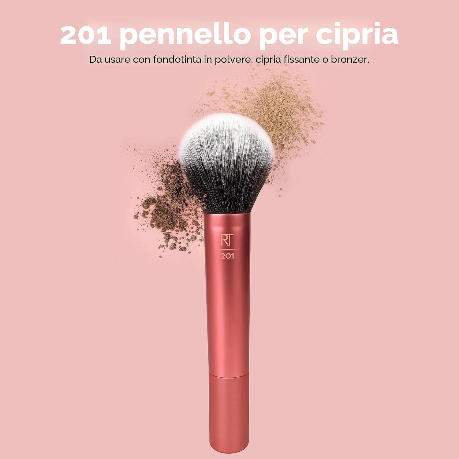 Detalle de Real Techniques Pennello da trucco in polvere morbido