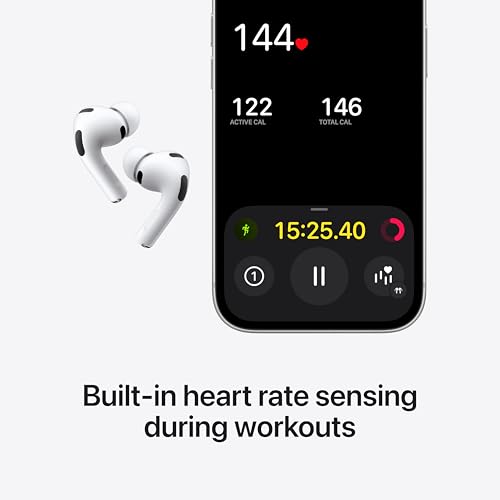 Detalle de Apple AirPods Pro 3 Wireless Earbuds with Active Noise Cancellation and Live Translation