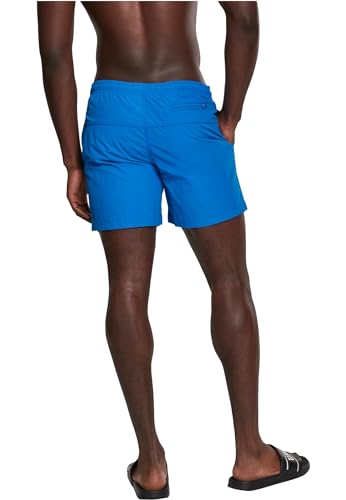 Thumbnail 2 de Urban Classics Block Swim Shorts da Uomo – Cobalt Blue, L
